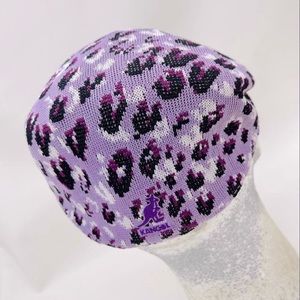 Men's Kangol Lavender Leopard Carnival 504 NWT