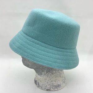 Men's Kangol Lt Turquoise Wool Lahinch Bucket Hat NWT