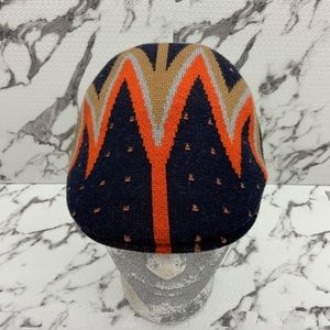 SOLD OUT Men's Kangol Navy | Orange | Khaki Shock Wave 507 Hat NWT