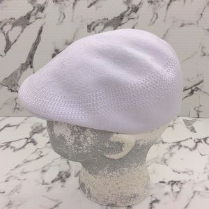 Men's Kangol White Tropic 507 Ventair Casual Hat NWT