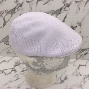 Men's Kangol White Tropic 507 Ventair Casual Hat NWT