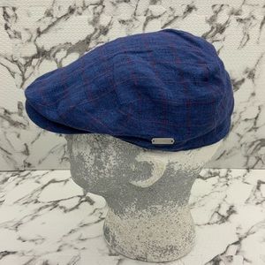 Men's Kangol Blue | Burgundy British Peebles 507 Hat NWT