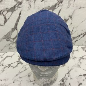 Men's Kangol Blue | Burgundy British Peebles 507 Hat NWT