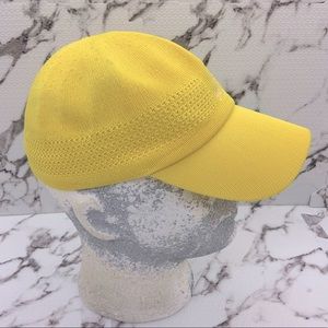 Men's Kangol Tropic Ventair Spacecap Yellow Casual Caps NWT