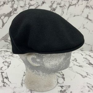 Men's Kangol Black Wool 504 Hat NWT