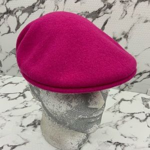 Men's Kangol Hot Pink Wool 504 Hat NWT