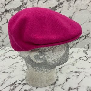 Men's Kangol Hot Pink Wool 504 Hat NWT