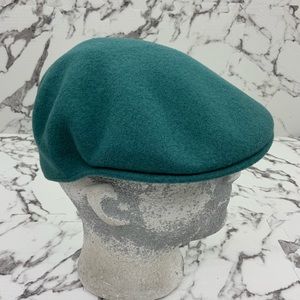 Men's Kangol Teal Wool 504 Hat NWT