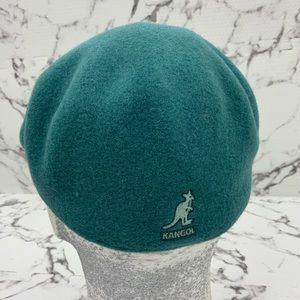 Men's Kangol Teal Wool 504 Hat NWT