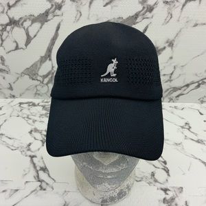 Men's Kangol Tropic Ventair Spacecap Black Baseball Casual Caps NWT