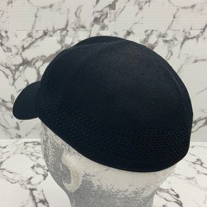 Men's Kangol Tropic Ventair Spacecap Black Baseball Casual Caps NWT