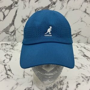 Men's Kangol Tropic Ventair Spacecap Blue Baseball Casual Caps NWT