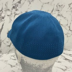 Men's Kangol Tropic Ventair Spacecap Blue Baseball Casual Caps NWT