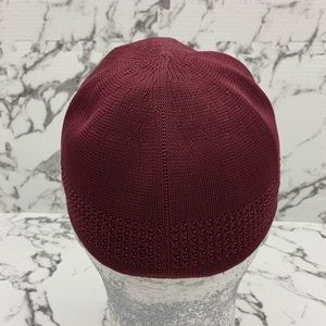 Men's Kangol Tropic Ventair Spacecap Burgundy Baseball Casual Caps NWT