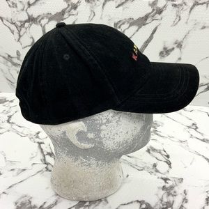 Men's Kangol Color Text Black Baseball Casual Caps NWT