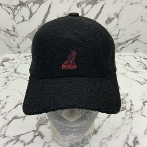 Men's Kangol Black Bermuda Elastic Space Cap NWT