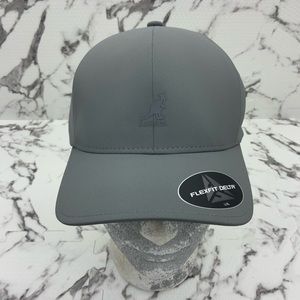 Men's Kangol Flexfit Delta Grey Baseball Casual Caps NWT