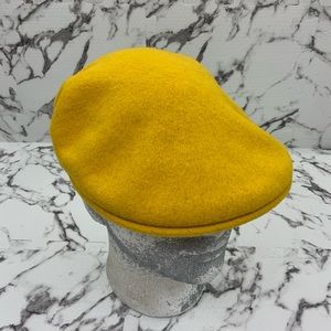 Men's Kangol Yellow Mustard Wool 504 Hat NWT