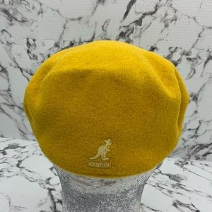 Men's Kangol Yellow Mustard Wool 504 Hat NWT