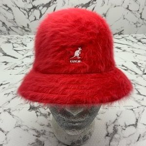 Men's Kangol Red Furgora Casual Bucket Hat NWT