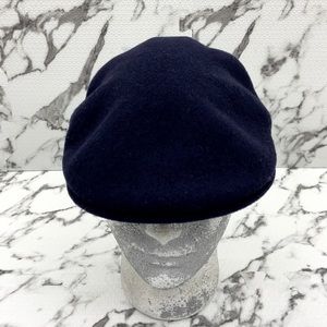 Men's Kangol Navy Earlap Wool 504 Hat NWT