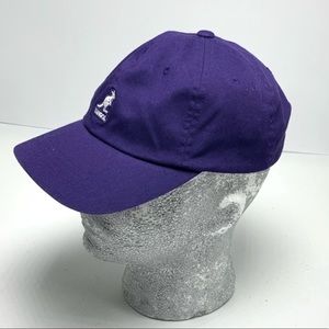 Men's Kangol Purple Washed Baseball Cap NWT