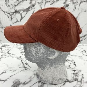 Men's Kangol Corduroy Rust Baseball Casual Caps NWT