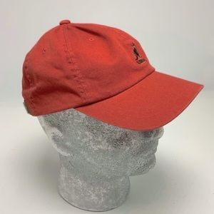 Men's Kangol Washed Burnt Orange Baseball Casual Caps NWT