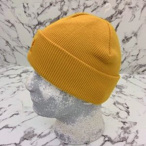 Men's Kangol Cuff Pull On Yellow Mustard Casual Beanies NWT