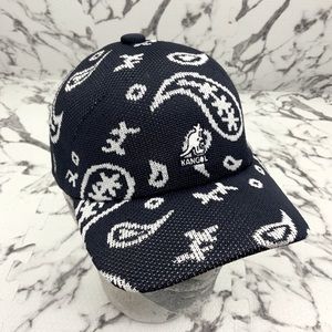 Men's Kangol Paisley Adj Navy | White Spacecap Casual Caps NWT