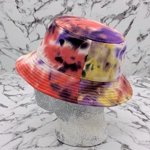 Men's Kangol Tie Dye Purple | Black | White | Yellow | Pink Casual Bucket Hats NWT