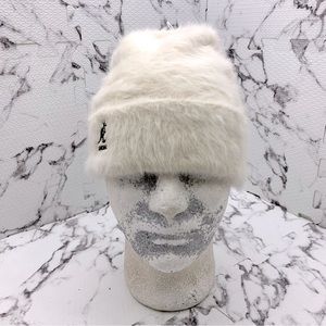 Men's Kangol Vintage White  Cuff Pull On Casual Beanies NWT