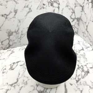 Men's Kangol Black Tropic 507 Ventair Casual Hat NWT