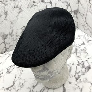 Men's Kangol Black Tropic 507 Ventair Casual Hat NWT