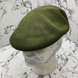 Men's Kangol Olive Green Tropic 504 Ventair Hat NWT