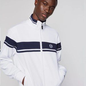 Men’s Sergio Tacchini White | Navy Casual Tracksuit NWT