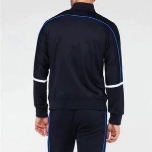 Men’s Sergio Tacchini Navy | Royal Blue Pipping Casual Tracksuit NWT