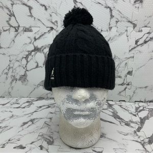 Men's Kangol Pom Pom Cuff Pull On Black Casual Beanies NWT