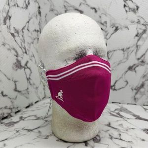 Men's Kangol Hot Pink | White Face Mask NWT