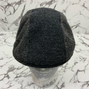 Men's Kangol Charcoal Grey Wool Mixed 504 Hat NWT