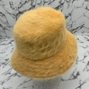 Men's Kangol Lahinch Furgora Yellow Casual Bucket Hats NWT