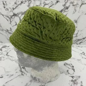 Men's Kangol Olive Green Dash Quilted Bin w/Ear Flaps Bucket Hat NWT