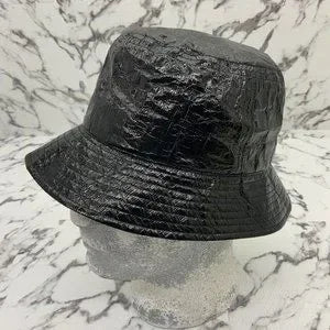 Men's Kangol Black Metal FROM THE JUMP Casual Bucket Hats NWT