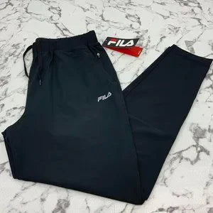 Men's Fila Black Signature Casual Tracksuits Outfits Sets NWT