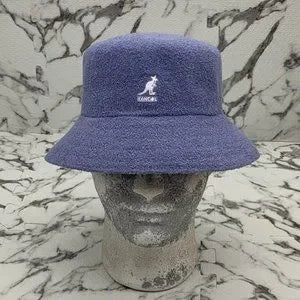 Men's Kangol Lavender Terry Cloth Bermuda Bucket Hat NWT