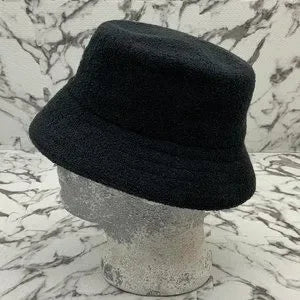 Men's Kangol Faded Black Terry Cloth Bermuda Bucket Hat NWT