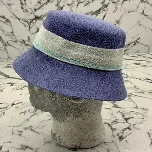 Men's Kangol Lavender | White Bermuda Stripe Bucket Hat NWT