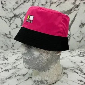 Men's Kangol Rave Sport Reversible Black | Pink Casual Bucket Hats NWT