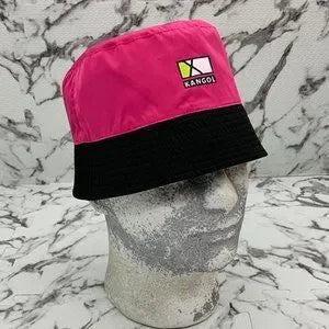 Men's Kangol Rave Sport Reversible Black | Pink Casual Bucket Hats NWT