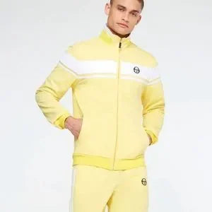 Men’s Sergio Tacchini Lemon | White Casual Tracksuit NWT